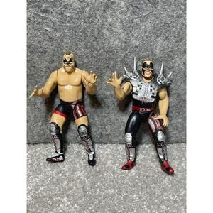 Legion of Doom Hawk & Animal Wrestling Action Figures Jakks Pacific 1997
